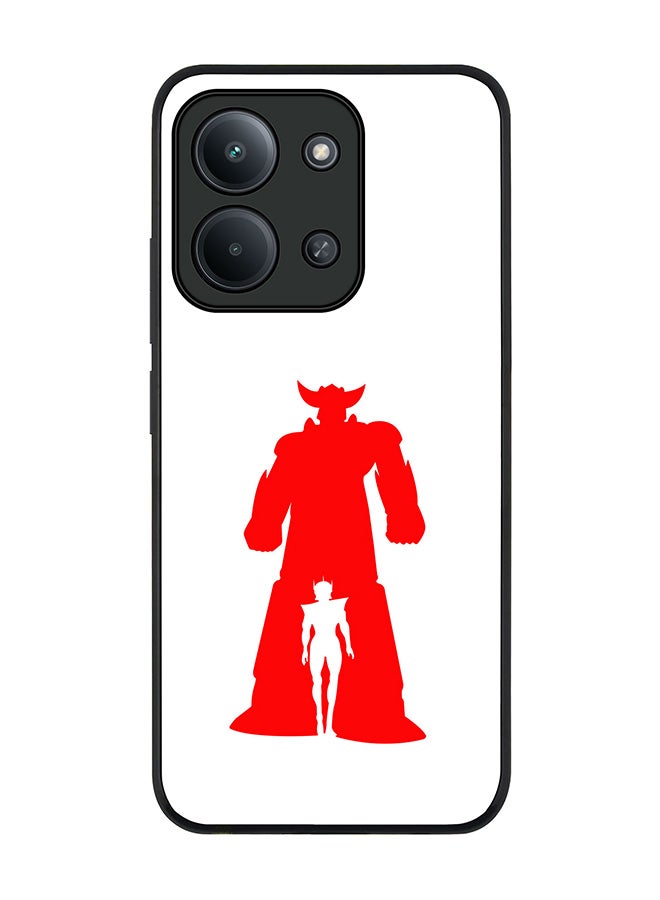 For Xiaomi Redmi 15C 4G Case,Slim fit Camera Protection, Shockproof Thin Phone cover  - Grendizer (White)